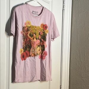 Melanie Martinez Pink concert Floral Graphic Tee